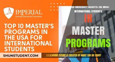 International Master's Students: Where to Apply?