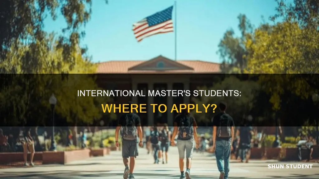 which university accepts the most international students in master programs