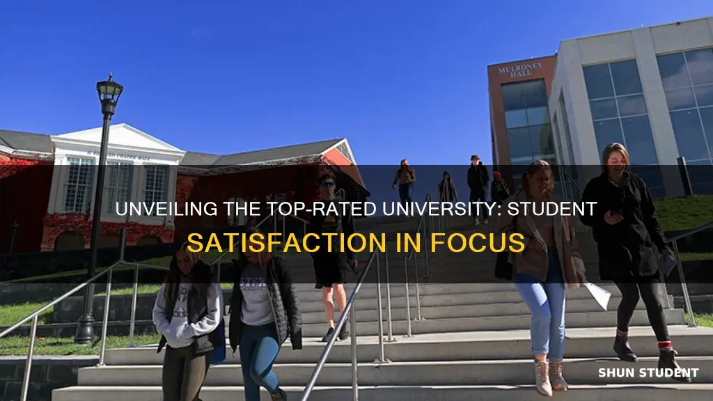 which university has the highest student satisfaction