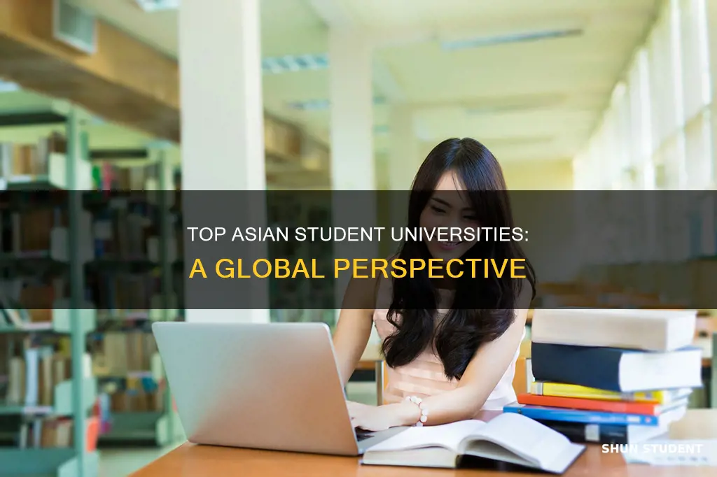 which university has the most asian students