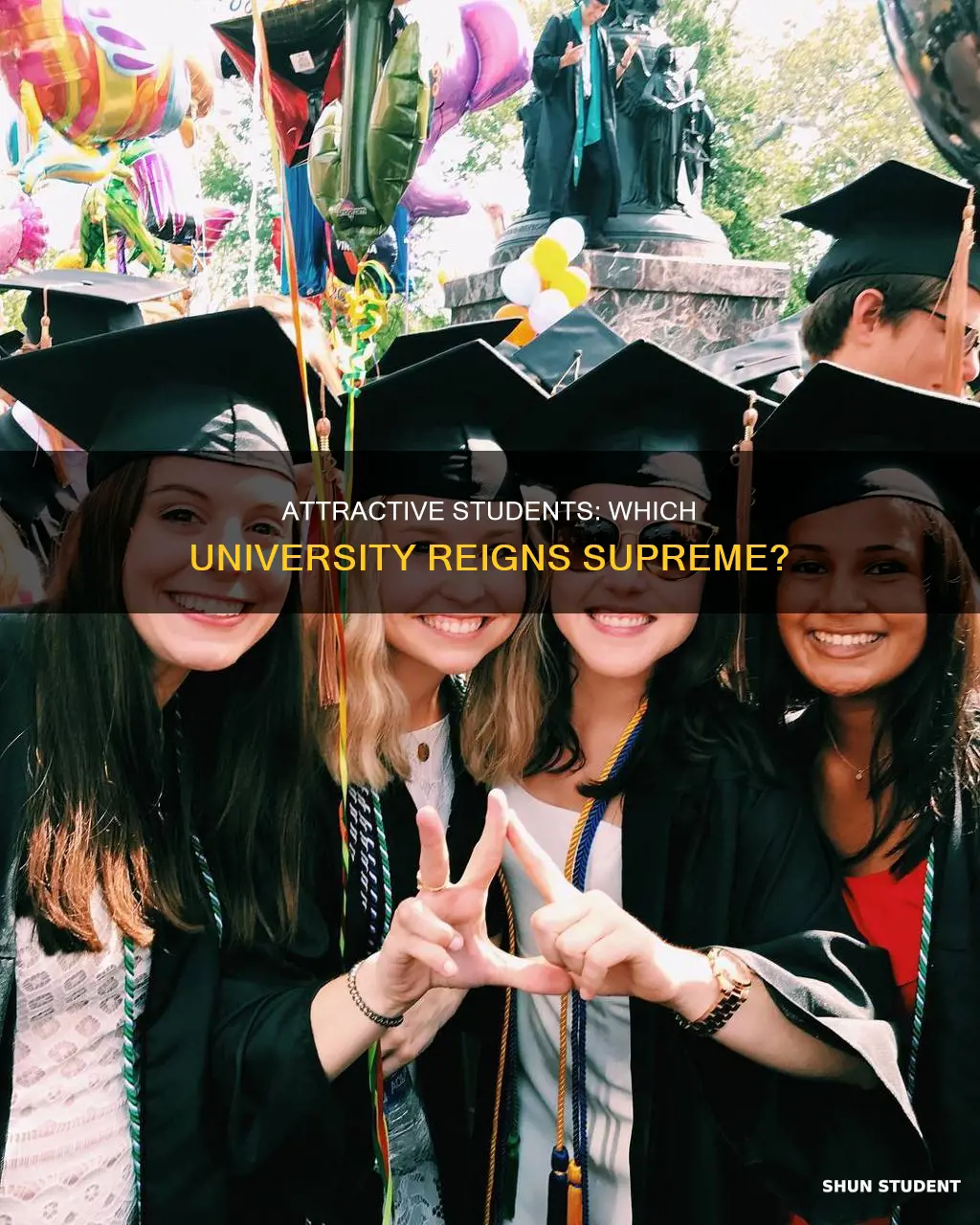 which university has the most attractive students