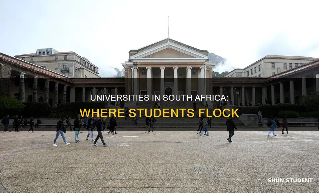 which university has the most students in south africa