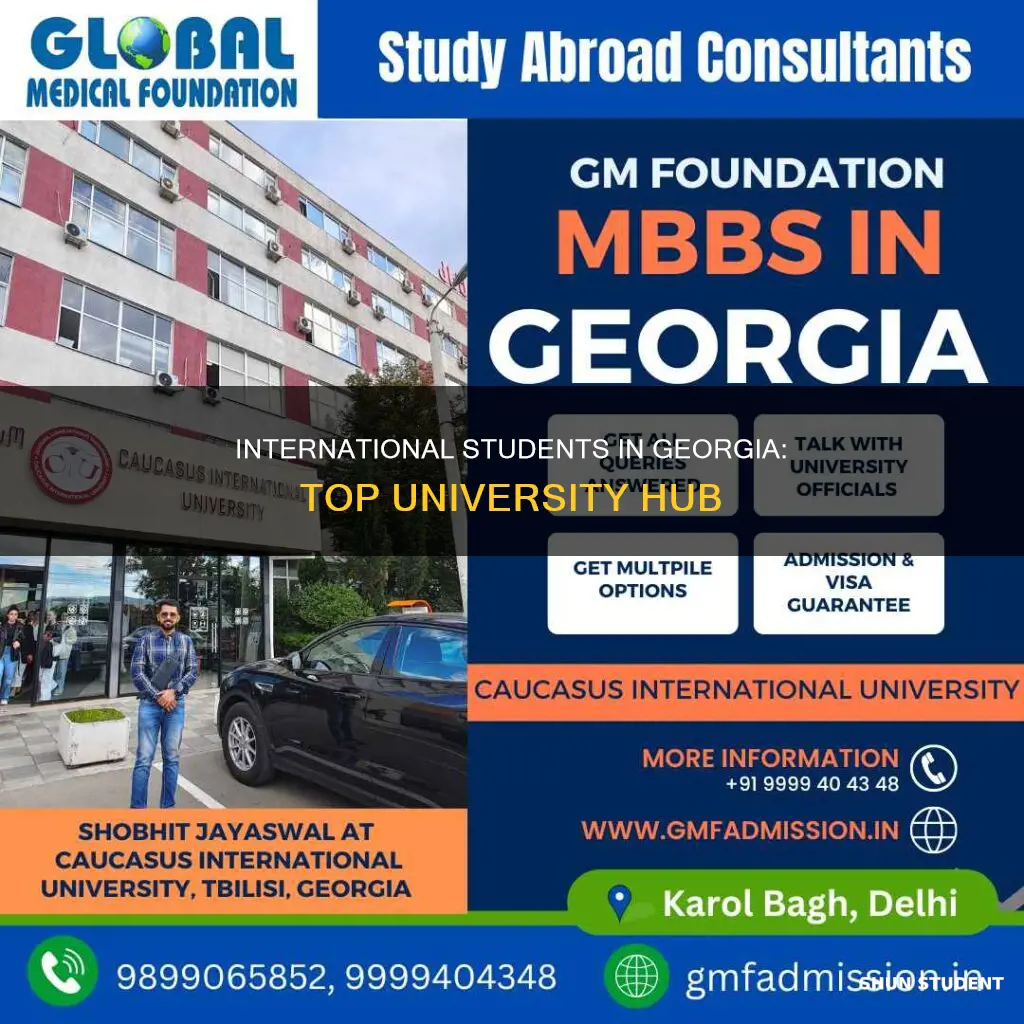 which university in georgia has most international students