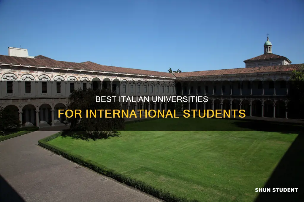 which university in italy is best for international students