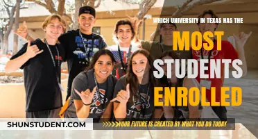 Texas' Largest University by Enrollment Numbers