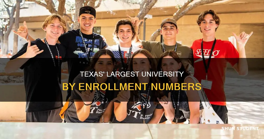 which university in texas has the most students enrolled