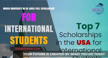 Full Scholarships for International Students: Which US Universities?