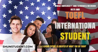 University Options for International Students: IELTS and TOEFL Alternatives