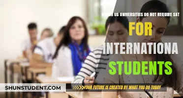 Explore US Universities Without SAT Requirements for International Students
