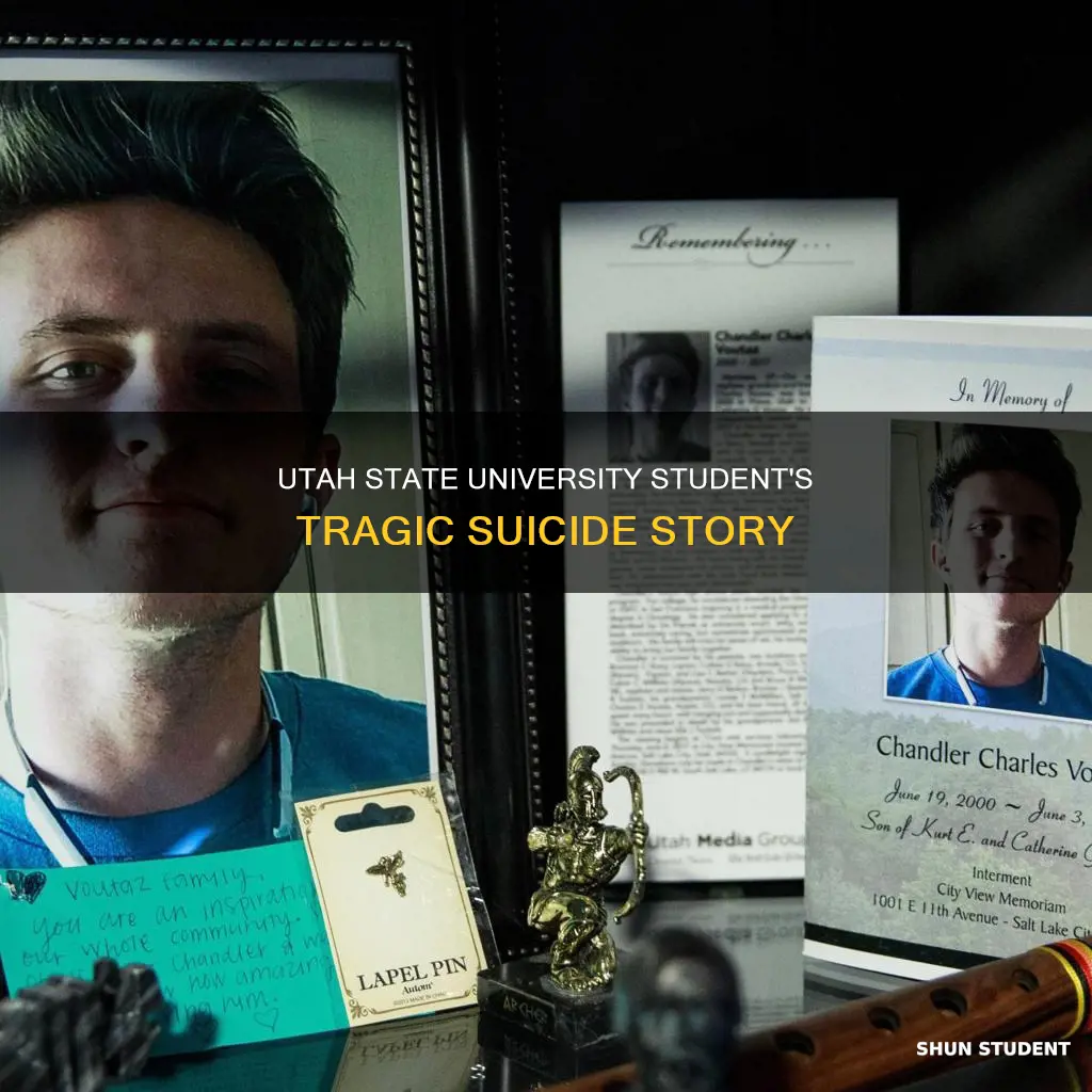 which utah state university student commited sucide