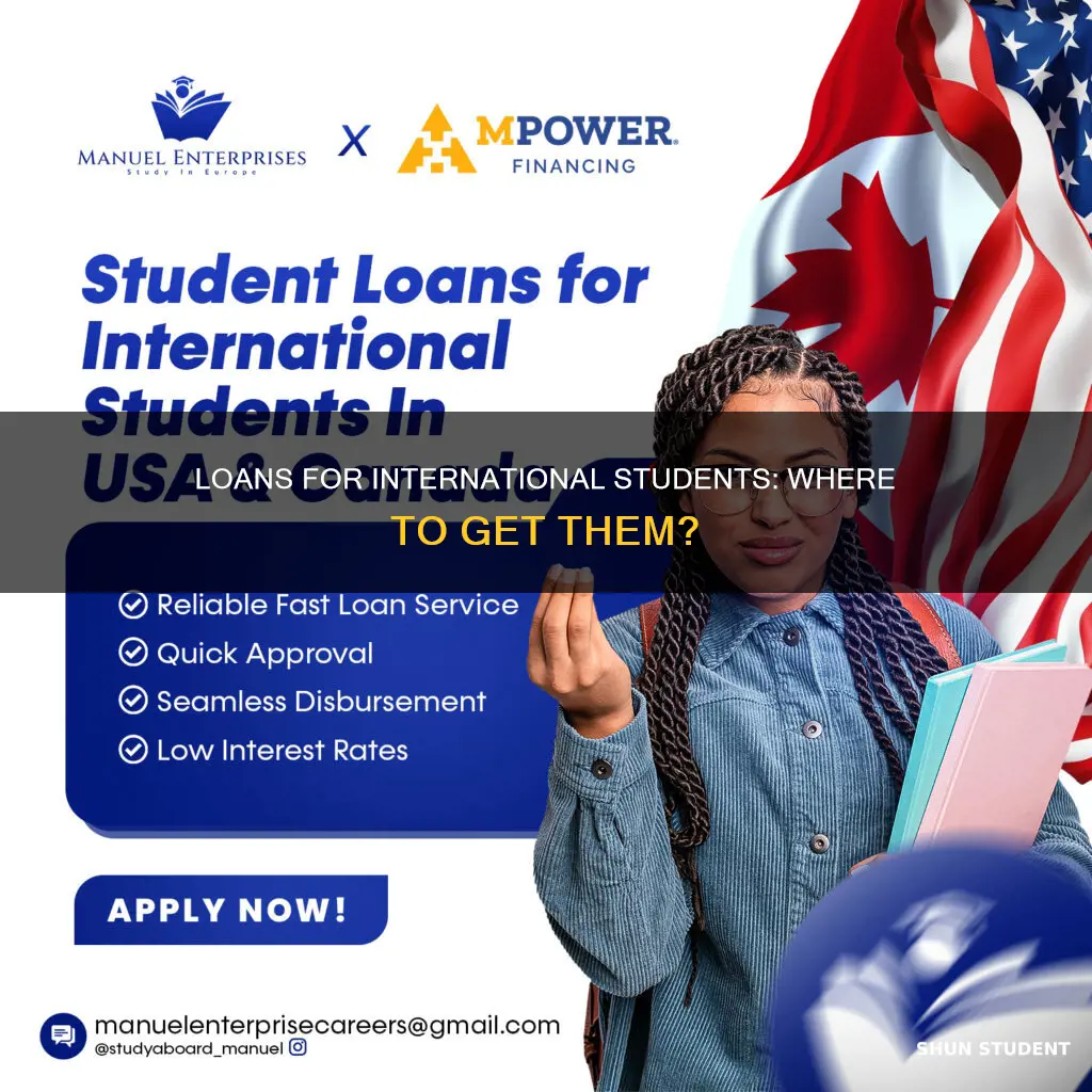 which will gove loans to international students