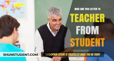 Dear Teacher: A Student's Honest Reflection on Who I Am