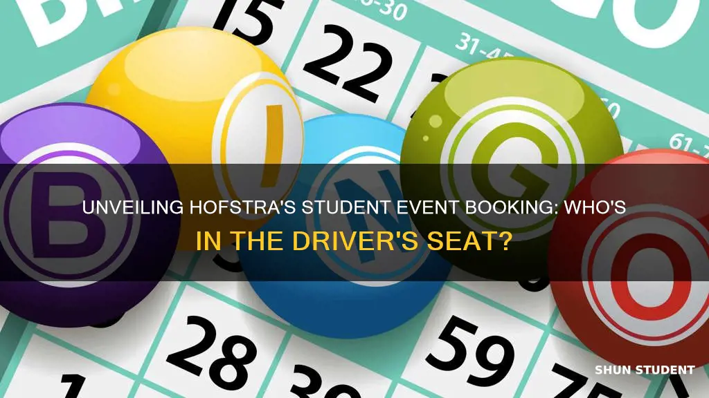 who books student events at hofstra university