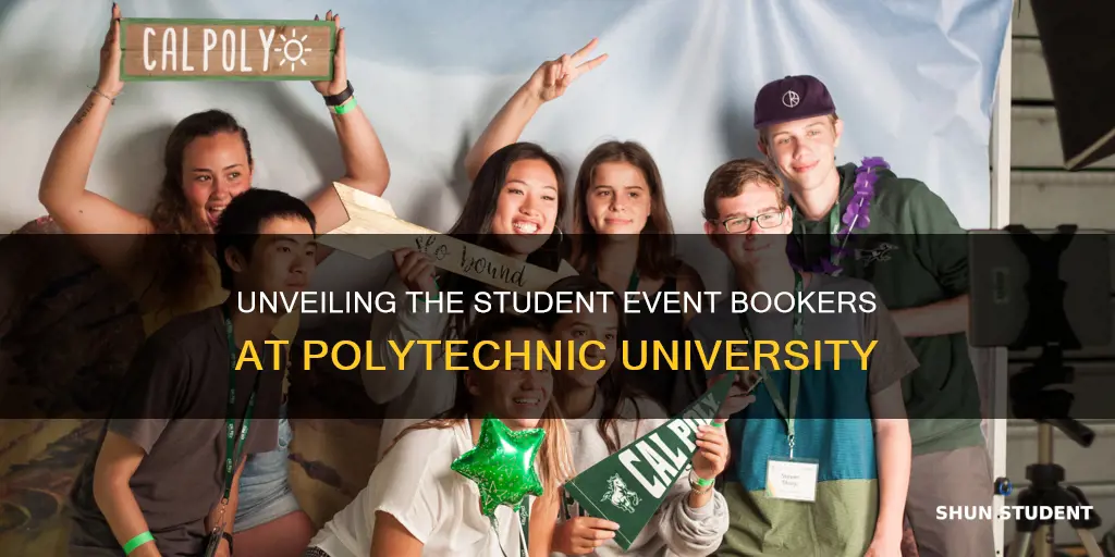 who books student events at polytechnic university