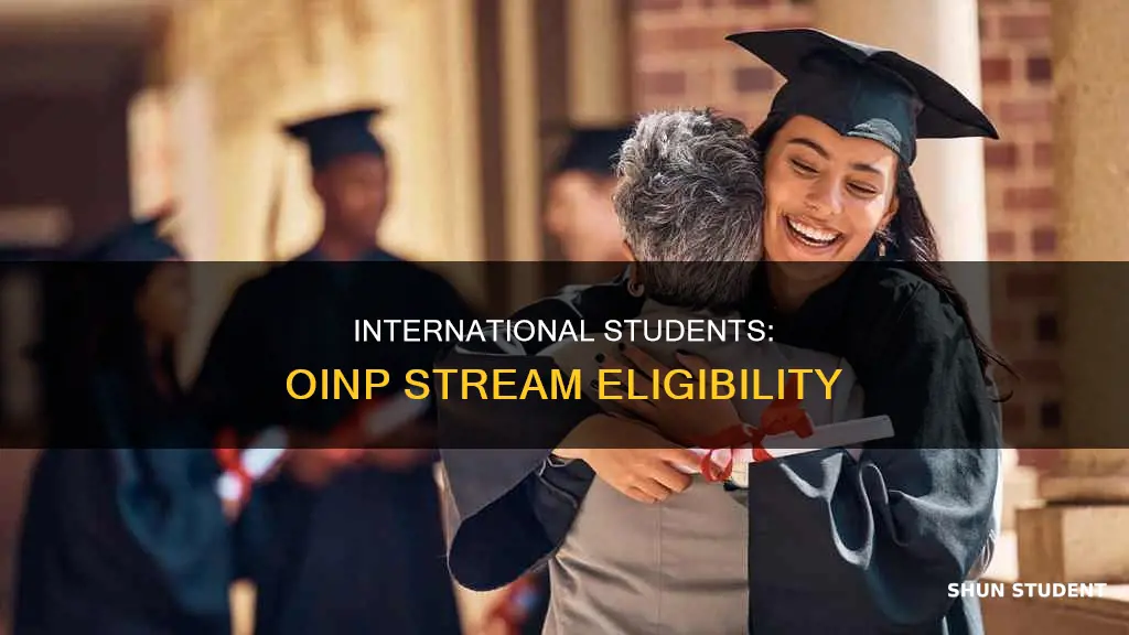 who can apply for oinp international student stream