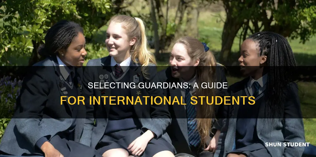 who can be a guardian for international students