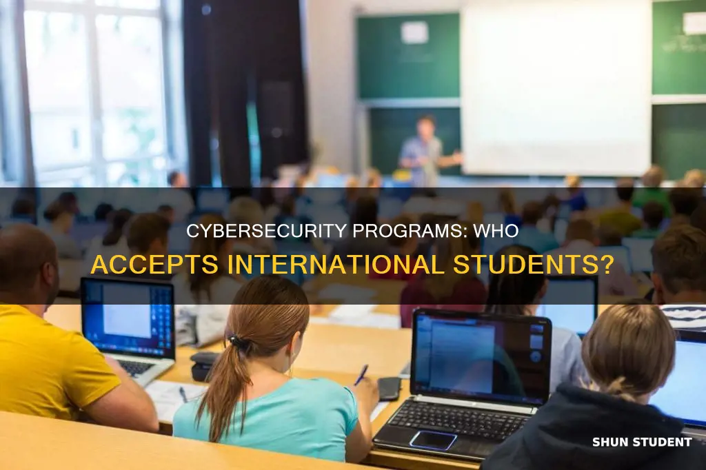 who checks international students in cybersecurity programs