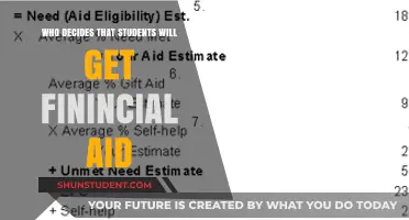 Who Determines Student Financial Aid Eligibility and Allocation?