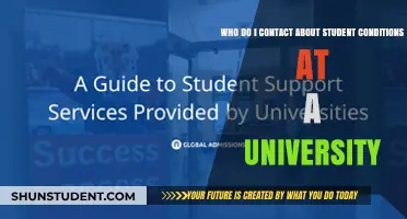 Improving Student Conditions: Who to Contact at University