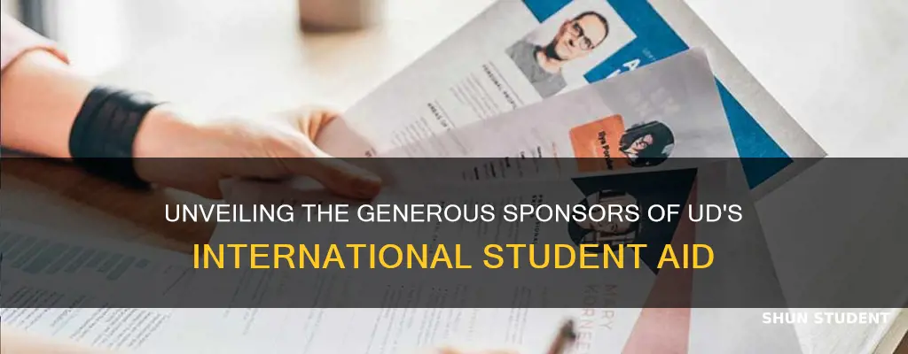 who funds university of delaware scholarships for international students