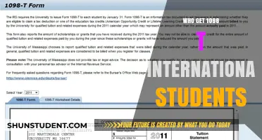 International Students: Who Gets the 1098-T Form?