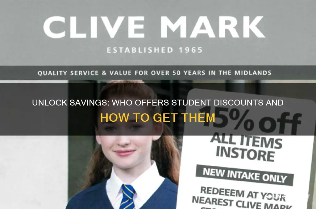 who has student discounts