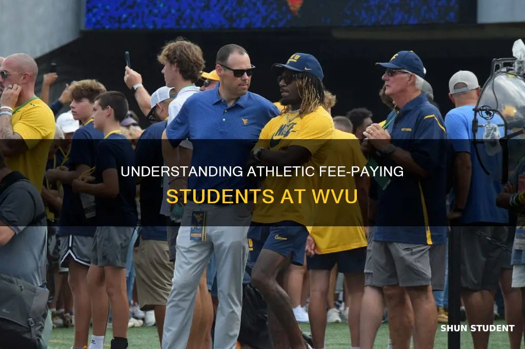 who is an athletic fee paying wvu student