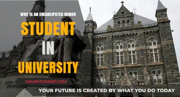 Emancipated Minors: University Students with Legal Independence