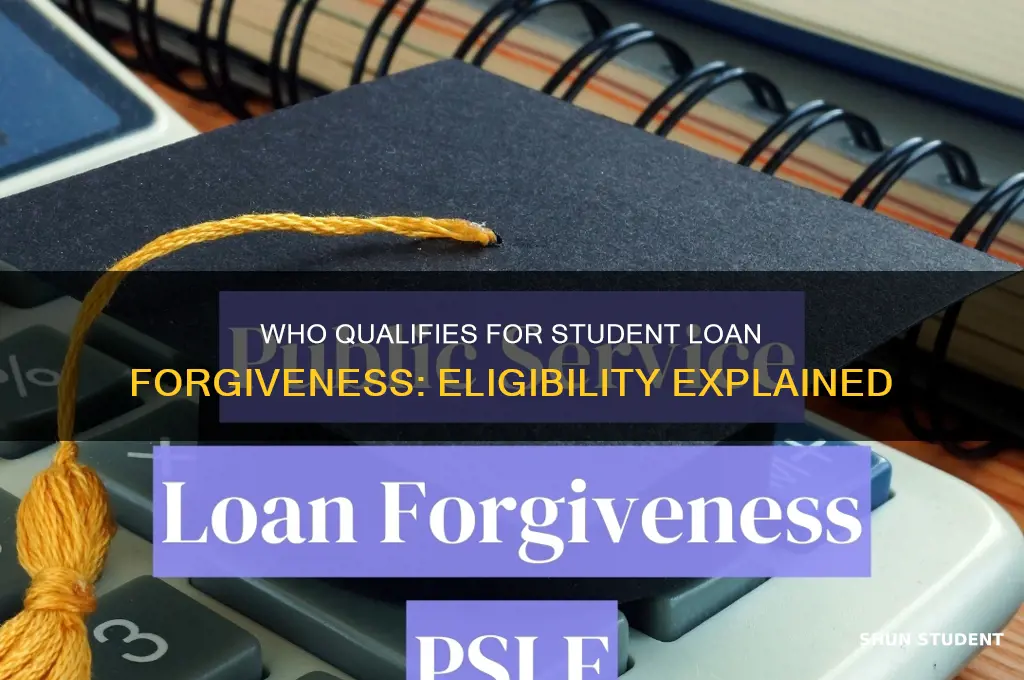 who is eligable for student loan forgiveness