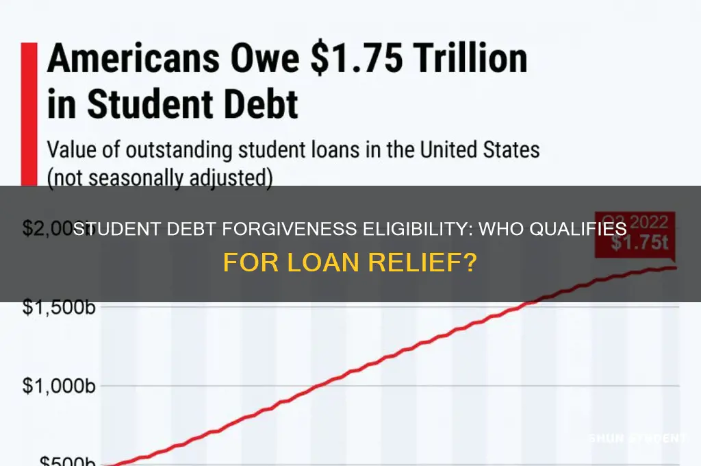 who is eligible for student debt forgiveness