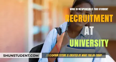 Unveiling the Role: Who's in Charge of Student Recruitment at Universities?