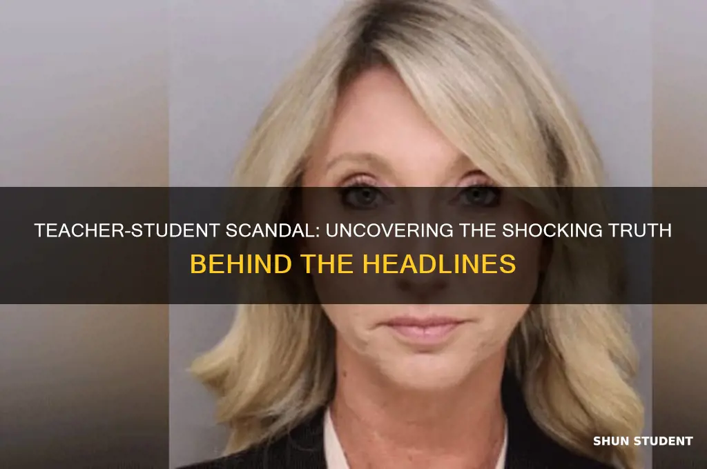 who is the teacher that slept with students