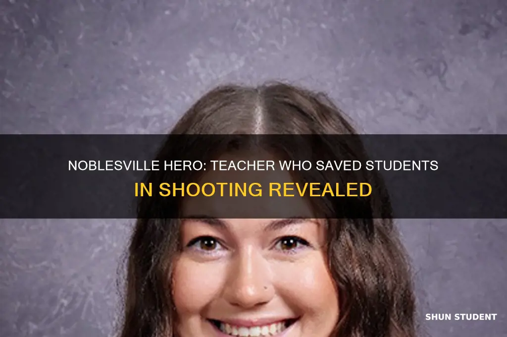 who is the teacher who saved the students noblesville ind