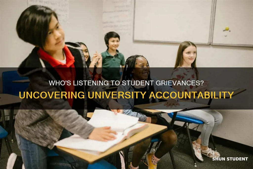 who listen to student complaints about universities