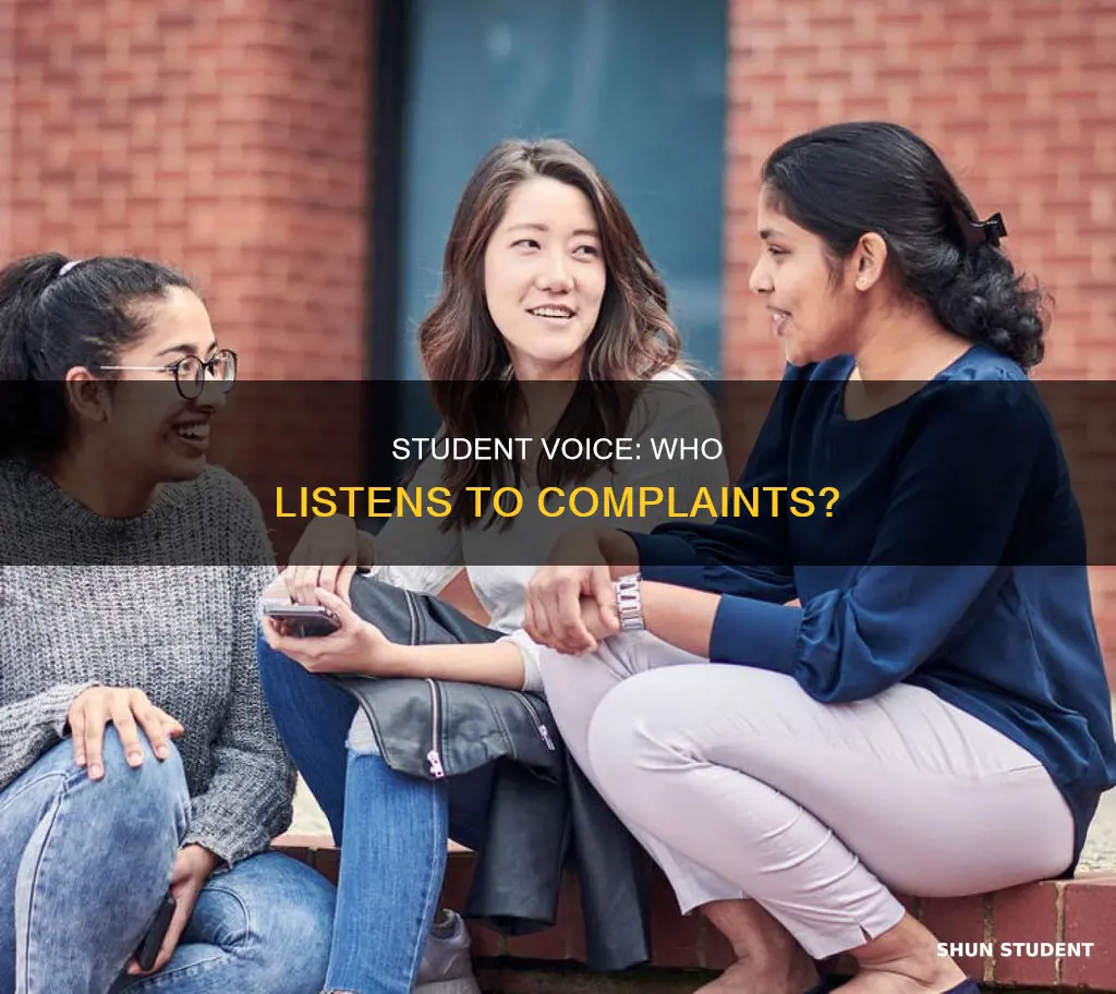 who listen to student complaints about universities
