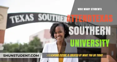 Texas Southern University: Student Enrollment Figures
