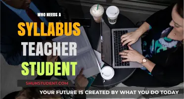 Why a Syllabus Matters: Teacher-Student Collaboration for Success