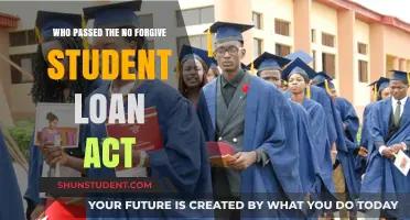 Who Passed the No Forgive Student Loan Act? Unveiling the Truth