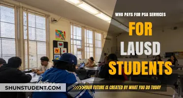 LAUSD PSA Services: Who Pays?