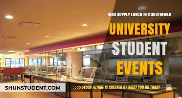 Southfield University's Lunch Providers: Who Feeds the Student Events?