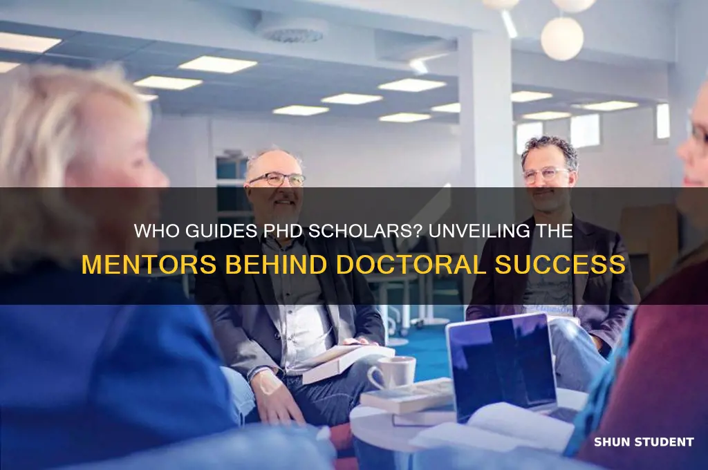 who teaches phd students