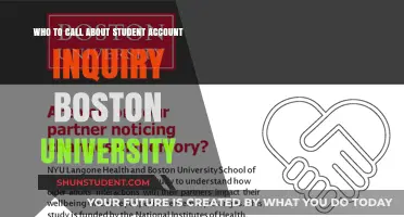Boston University Student Account Inquiries: Who to Contact?