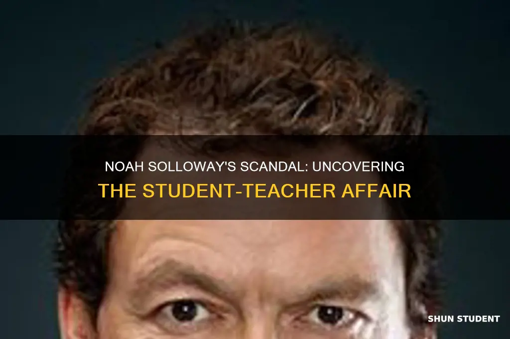 who was the student teacher noah solloway slept with