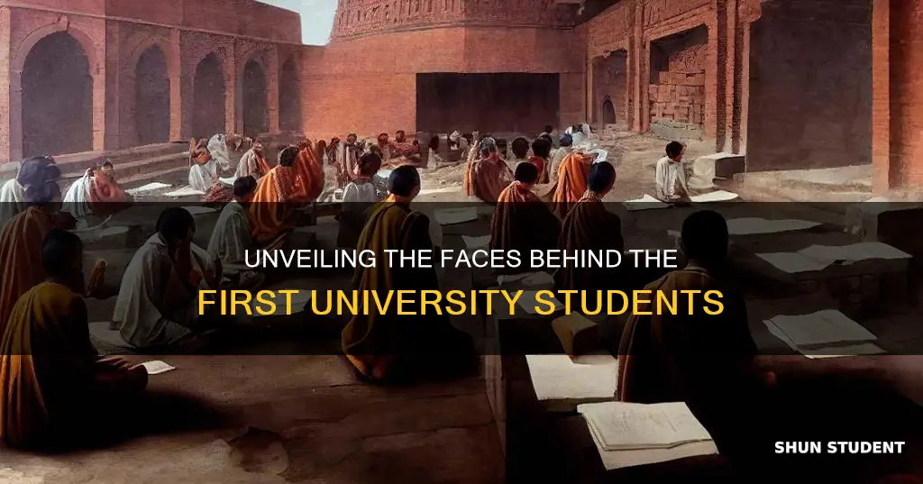 who were the students of the earliest universities