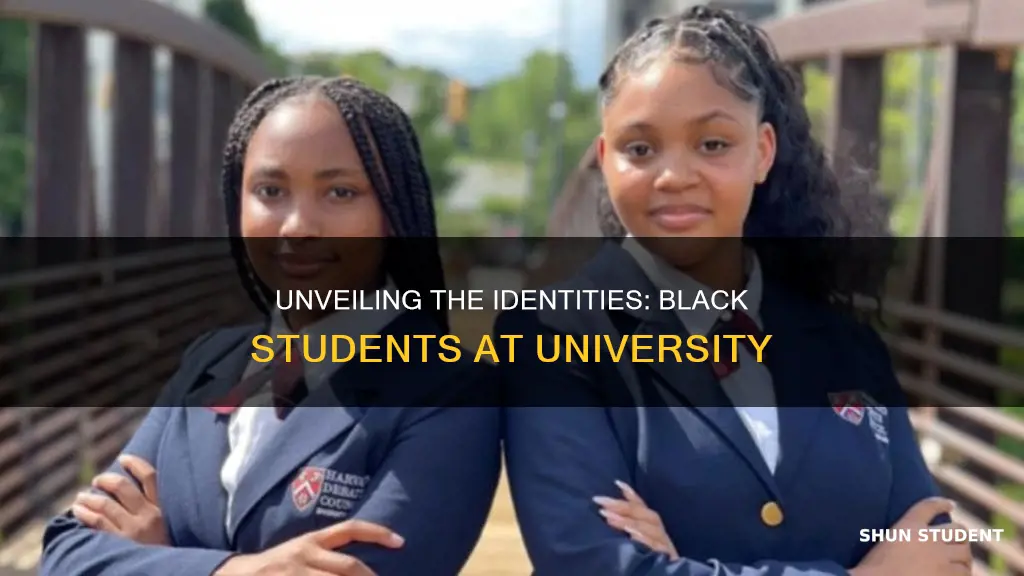 who were the two black students enrolled at the university