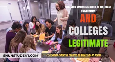 Unveiling the Truth: Who's Legit Among American University Students?