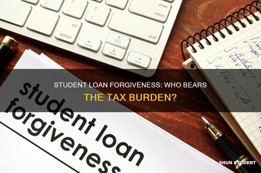 who will be taxed for student loan forgiveness
