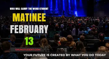 Who Will Carry the Word? Student Matinee on February 13th
