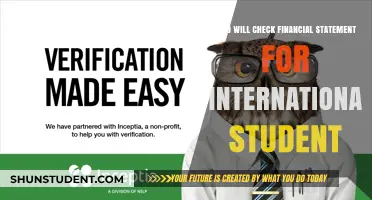 Who Reviews International Student Financial Statements?