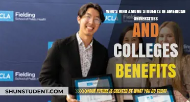 Students: Discover the Benefits of Who's Who